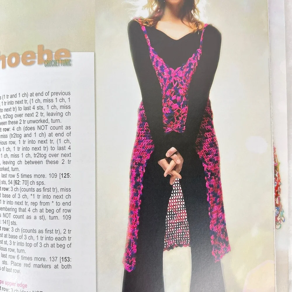 Colinette Muse Yarns‎ Crochet And Knitting Pattern Book 13 Womens Instructions
